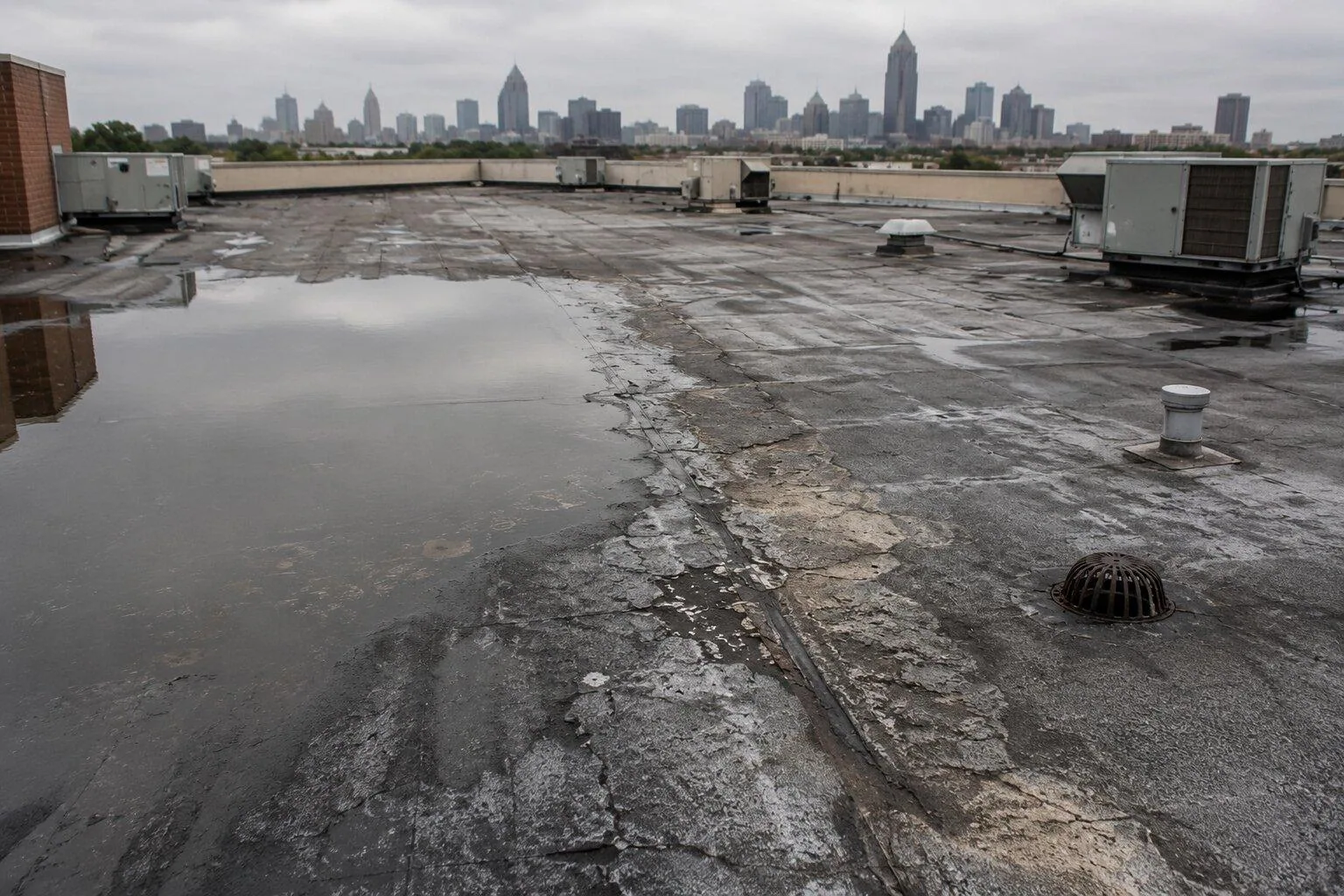 Commercial Ponding Water Roof Repair in Vallejo, CA Commercial Ponding Water Roof Repair in Vallejo, CA